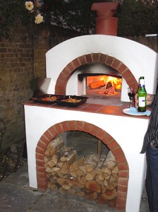 The oven ready for a party!